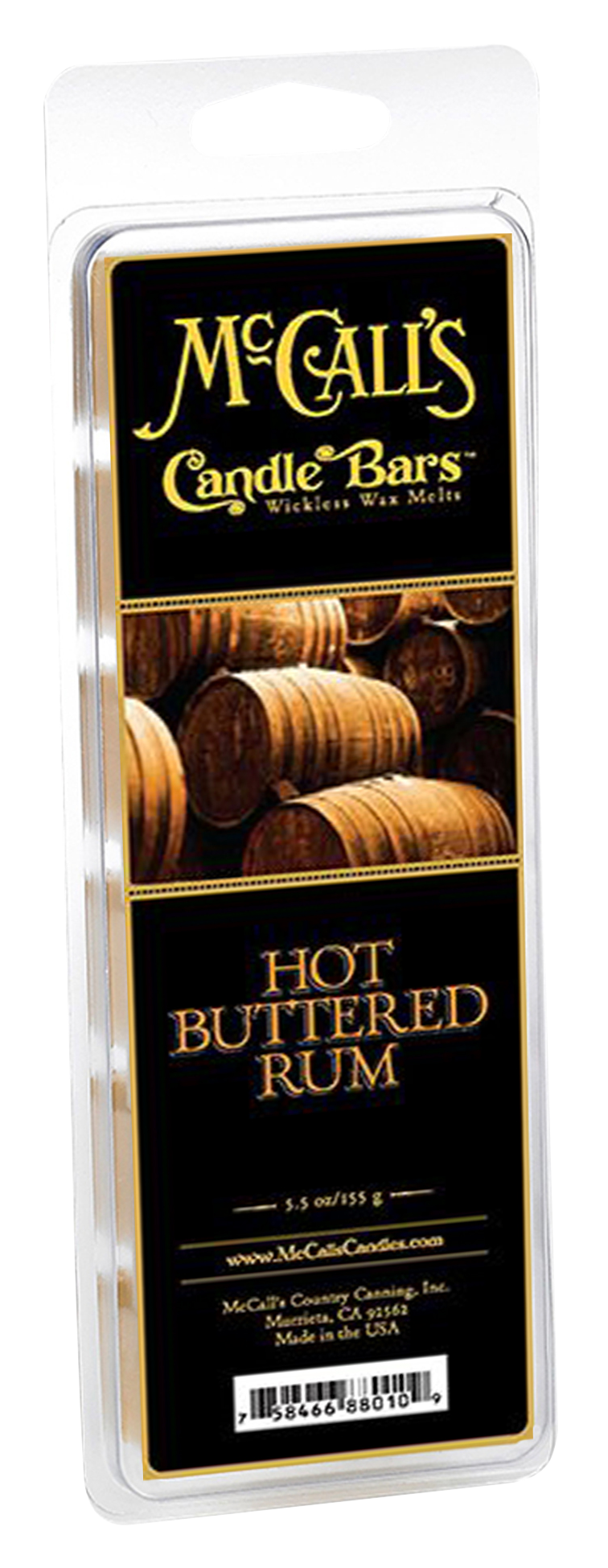 McCall's Candle Bars Hot Buttered Rum Scented Wax Melts Cabela's
